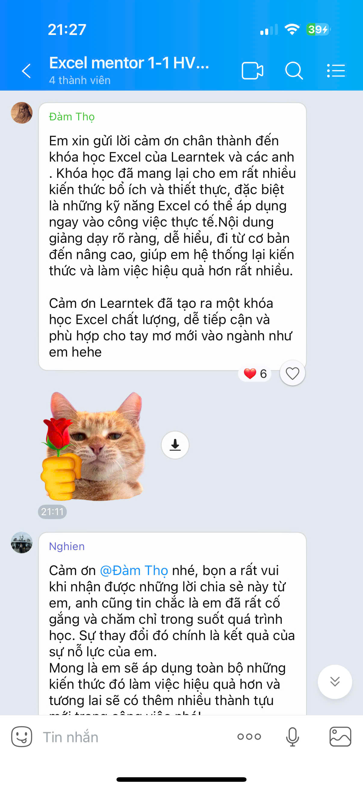 Hình ảnh hỗ trợ học viên